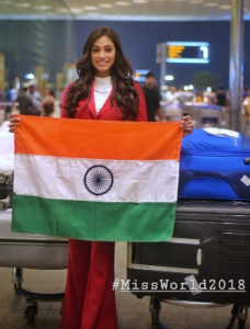 Anukreethy Vas in miss world 2018