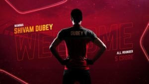 shivam Dube ipl 2019