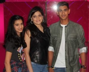 Aryaman Birla with family