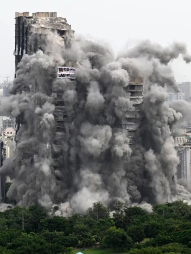 Twin tower Noida demolition reason